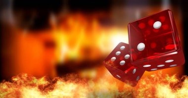 Live dealer revealing dice result with subject to verification settlement Live dealer revealing Lightning Dice result on logam 88